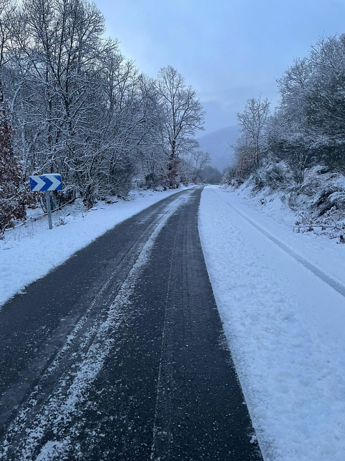 Nieve en Sanabria