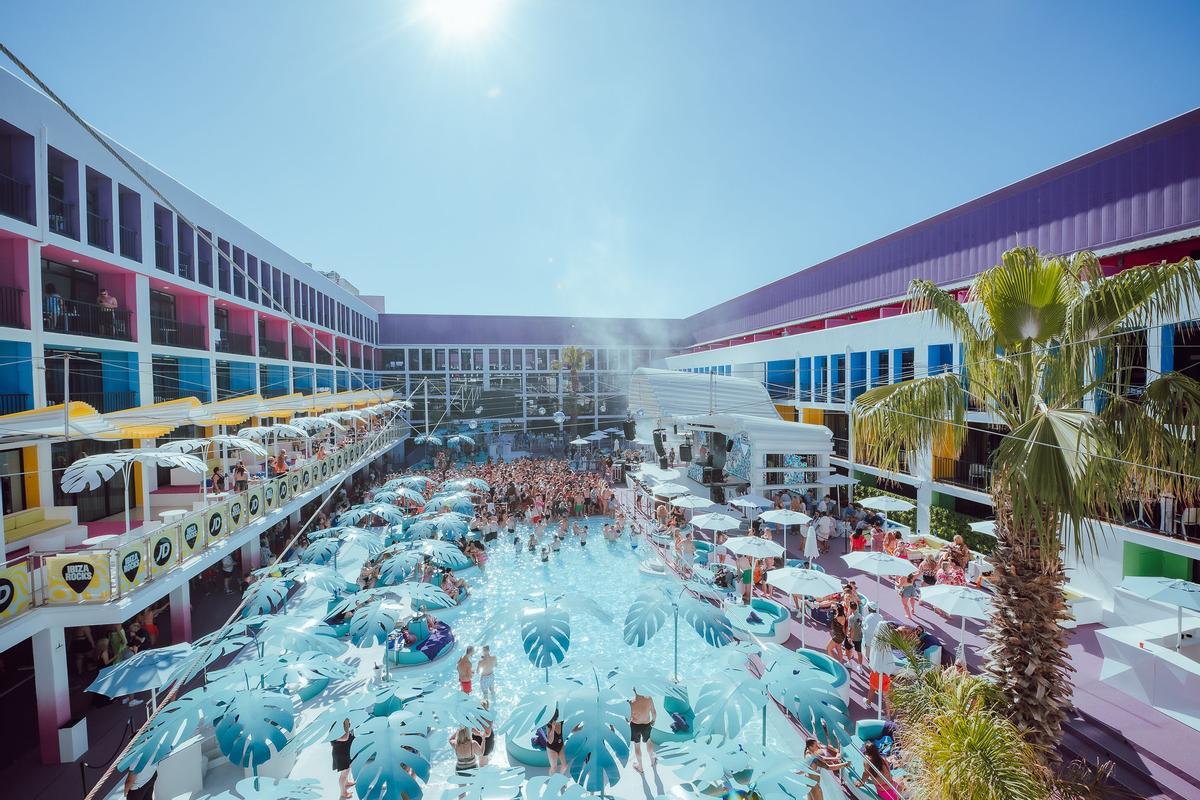 Fotografìa de las instalaciones del Ibiza Rocks