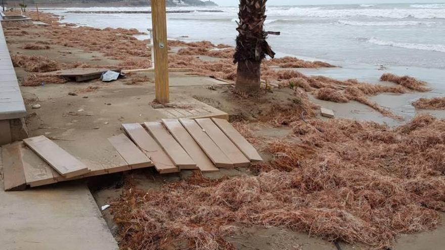 La Generalitat destina 824.000 € a reparar daños en el litoral provincial