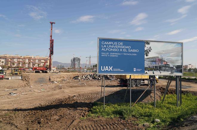 Comienzas las obras de la Universidad Alfonso X El Sabio en Málaga