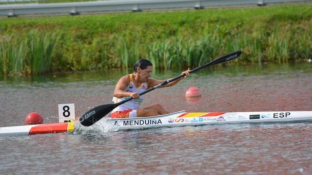 Araceli Menduíña, este fin de semana en Szeged (Hungría).