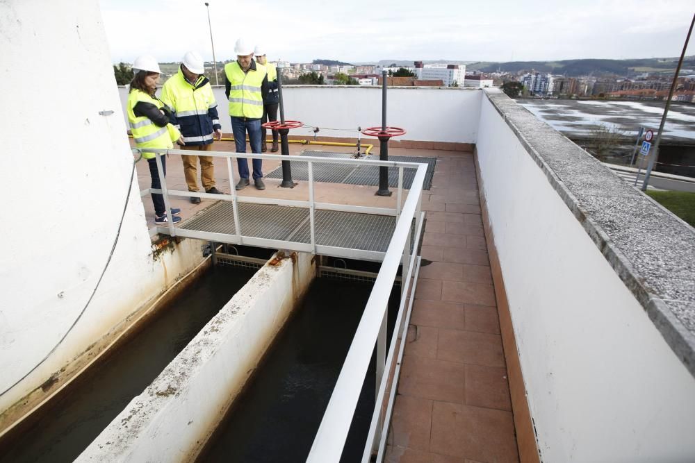 Visita guiada a la depuradora en Avilés