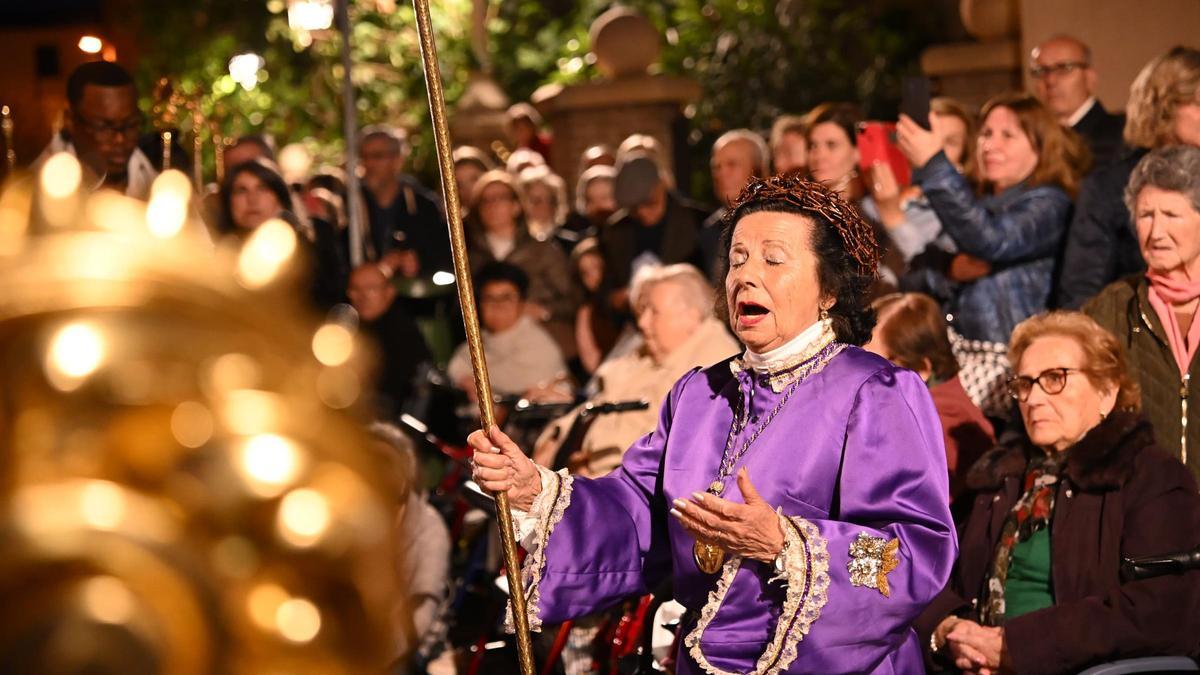 Saeta al Nazareno de Elche el pasado Miércoles Santo