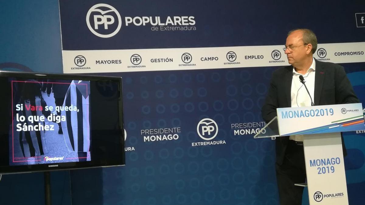 El PP lanza una campaña sobre cómo será Extremadura si Vara y Sánchez &quot;se quedan&quot;