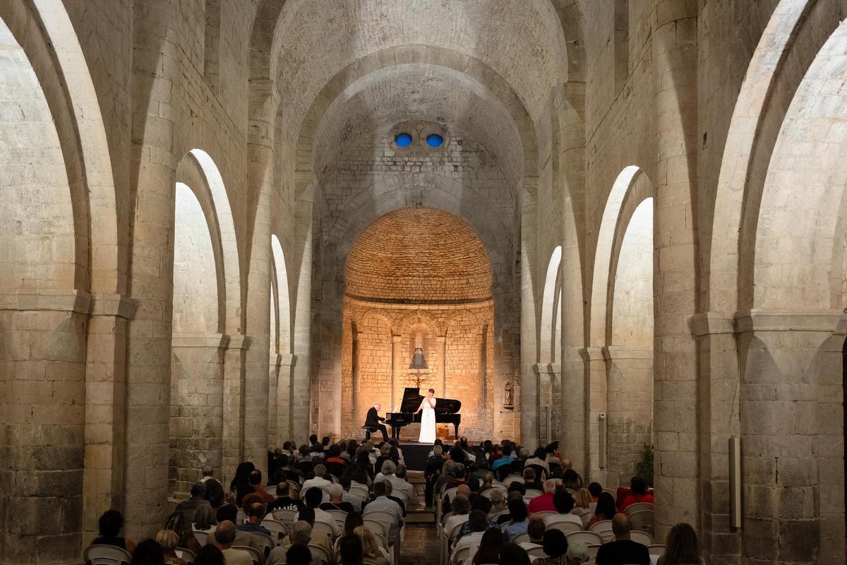 Les imatges de Mireia Tarragó i Wolfram Rieger a l'Schubertíada