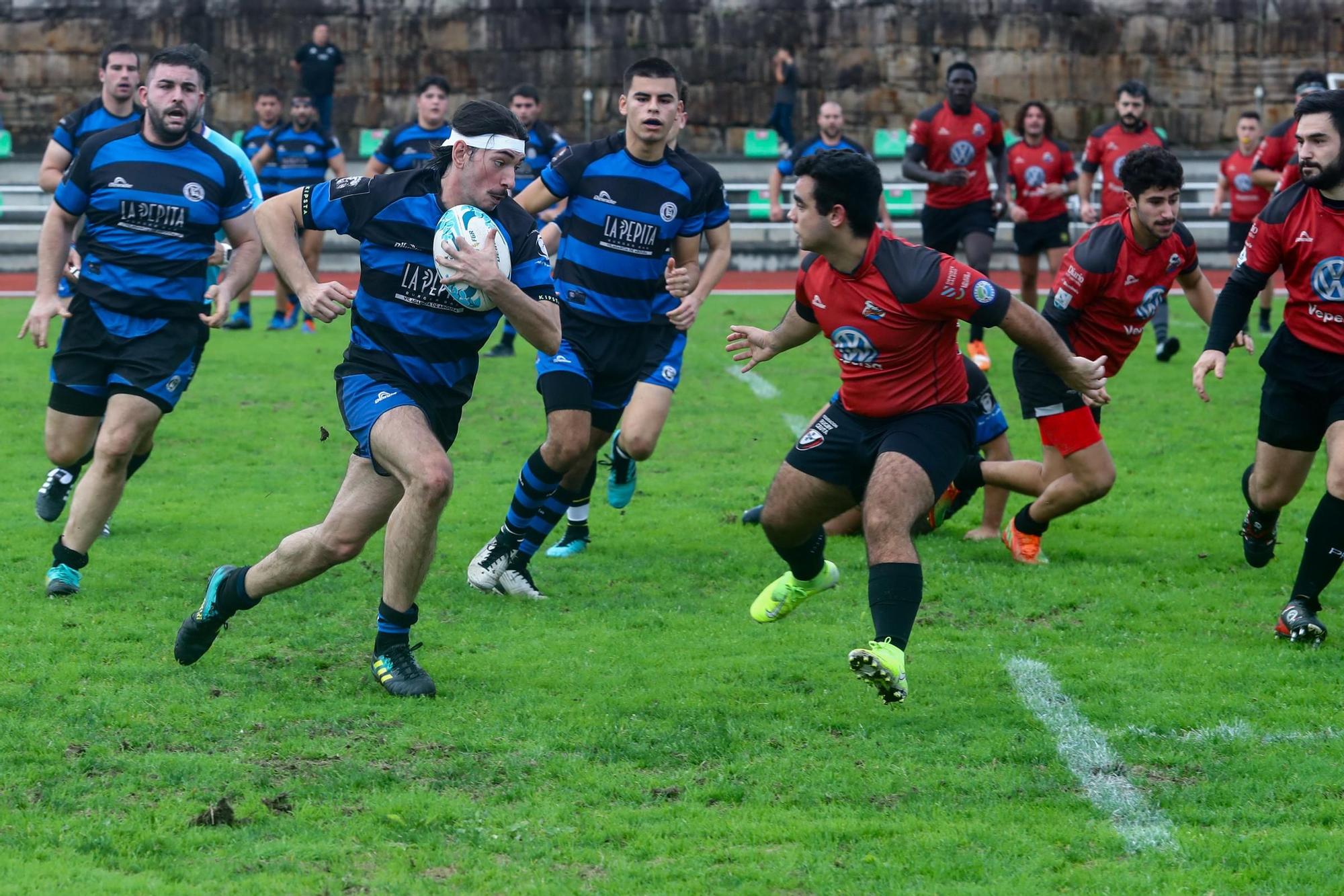 Las mejores imágenes de la victoria del Os Ingleses ante el Pontevedra Rugby Club