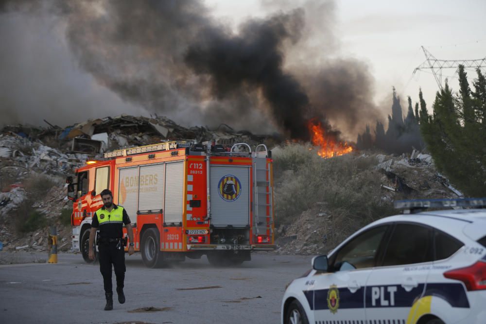 Incendio en Gemersa