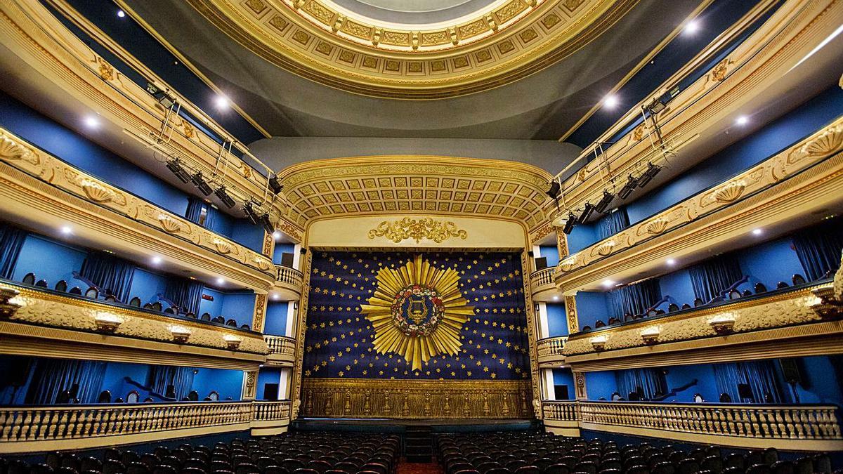 Interior del Teatro Principal de Alicante. | JOSE NAVARRO