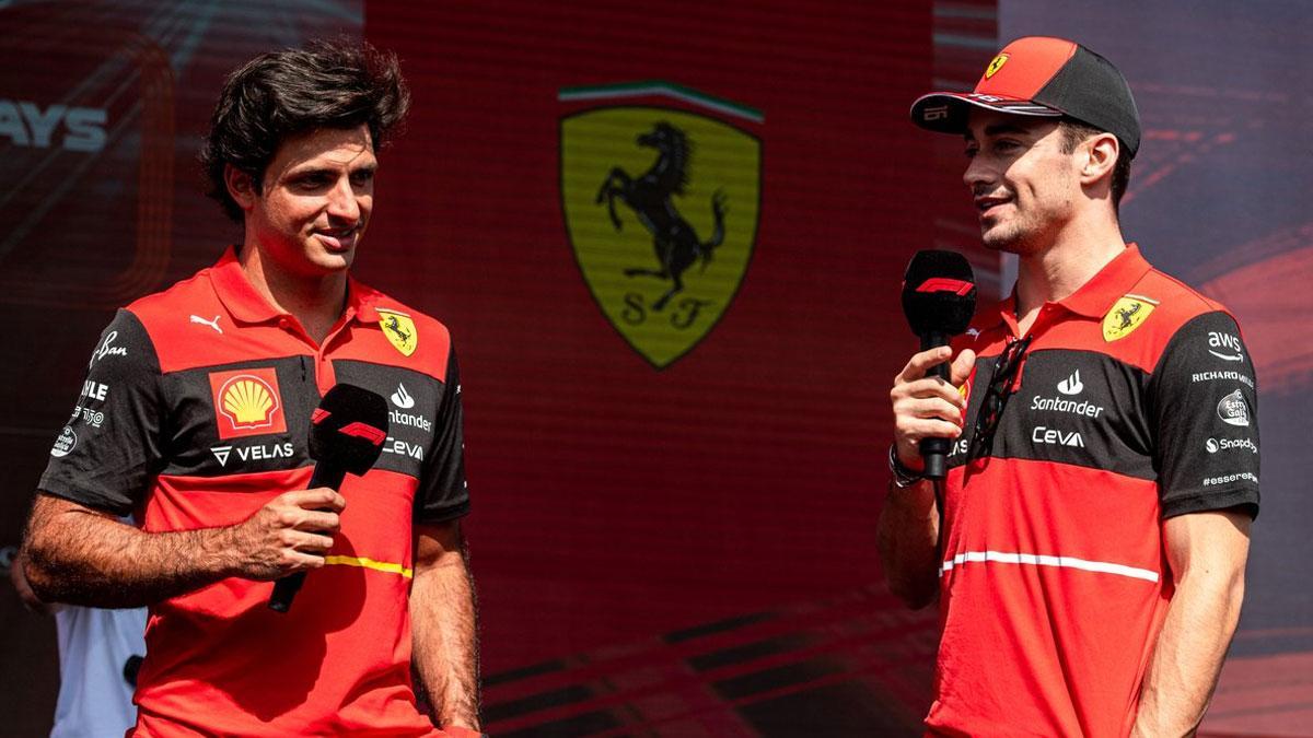 Sainz y Leclerc, hacen balance del año en Yas Marina