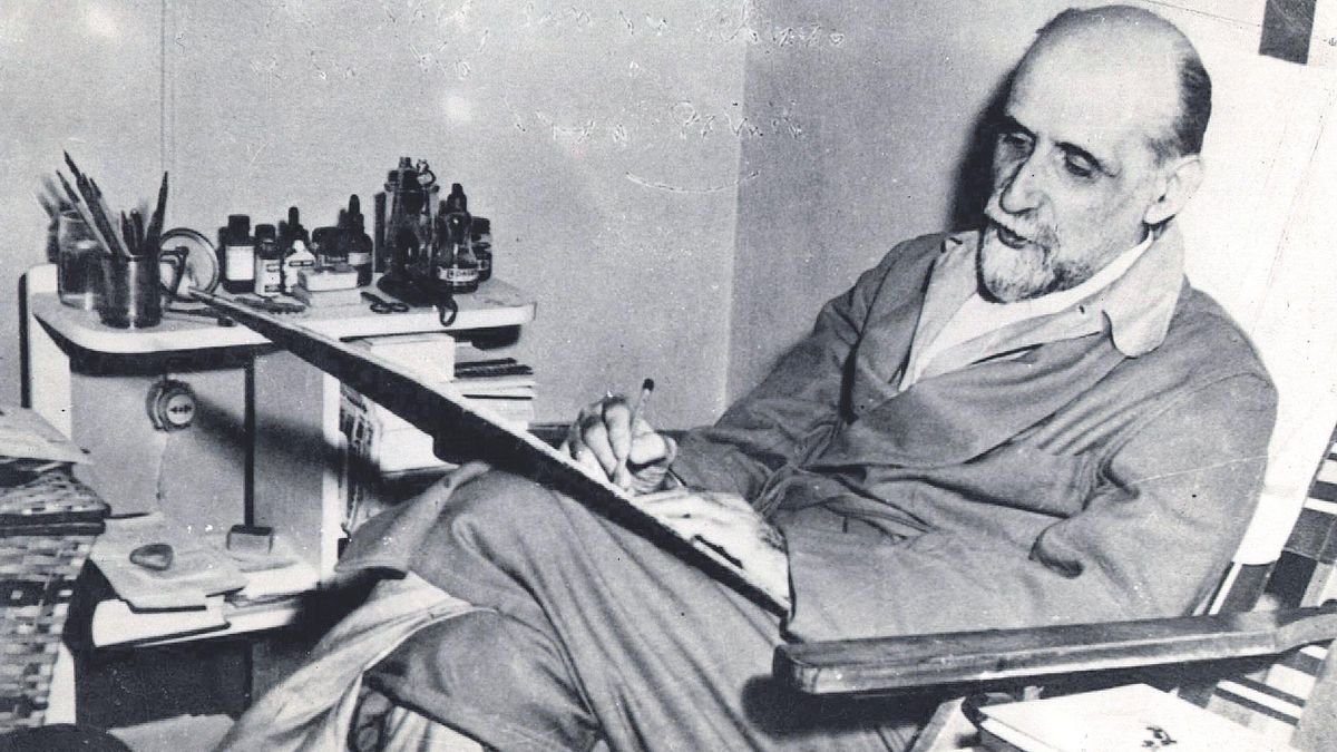 El poeta Juan Ramón Jiménez.