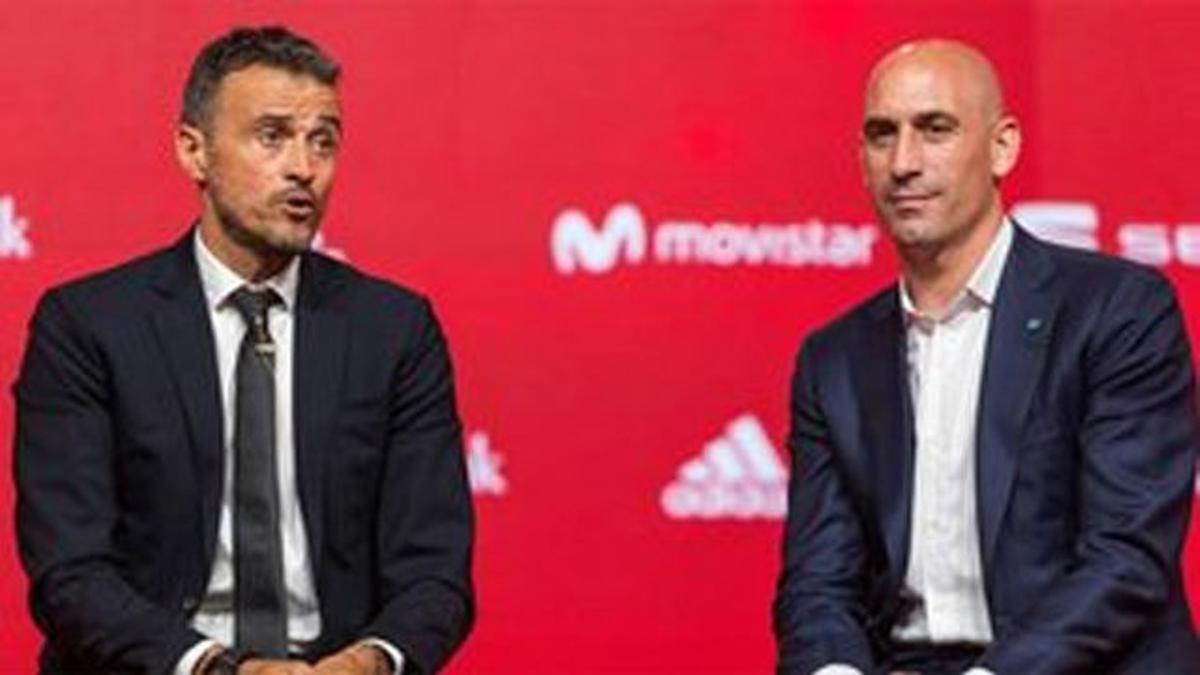 Rubiales confirma el regreso de Luis Enrique