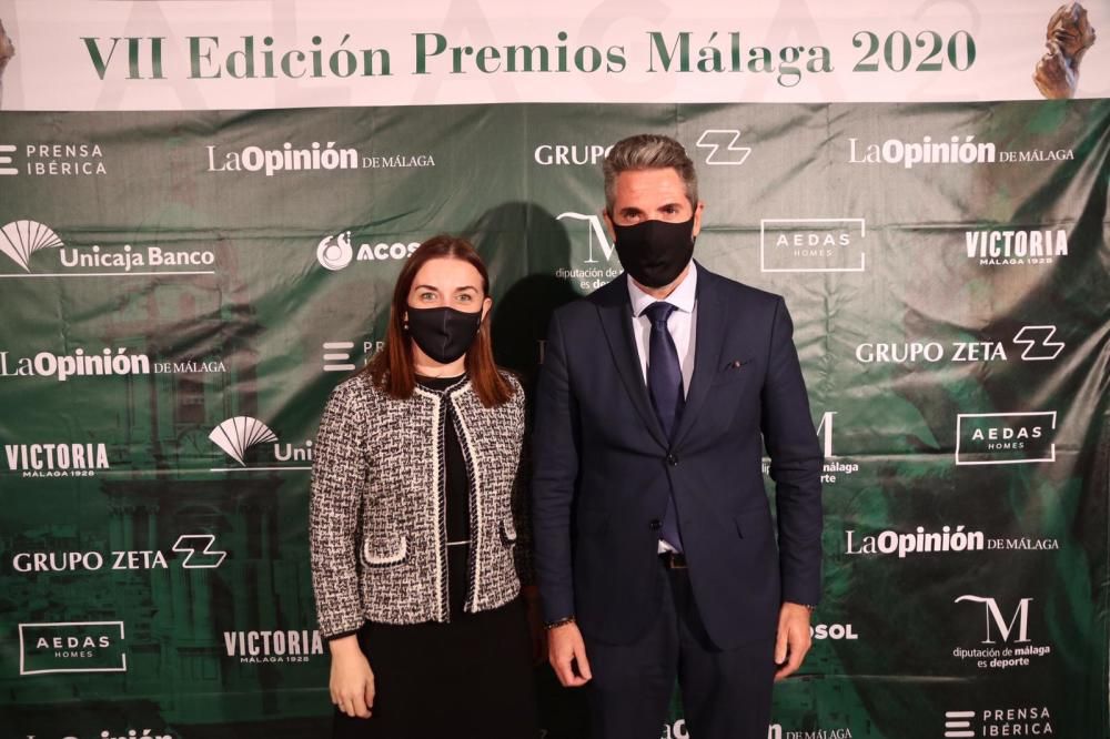 Gala de entrega de los Premios Málaga de La Opinión de 2020