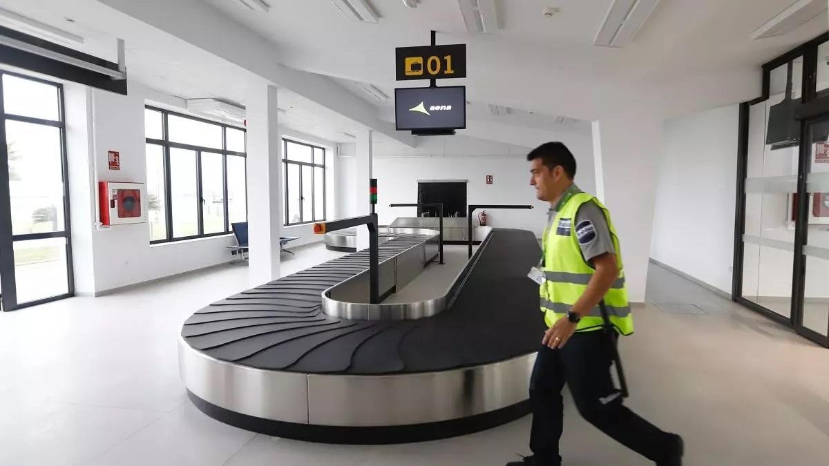 Interior del aeropuerto de Córdoba.