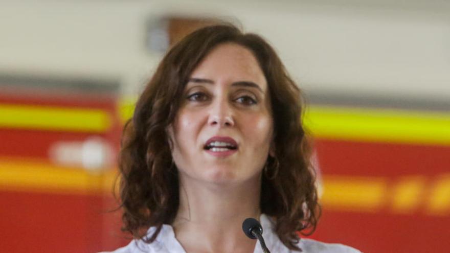 La presidenta de la Comunidad, Isabel Díaz Ayuso.
