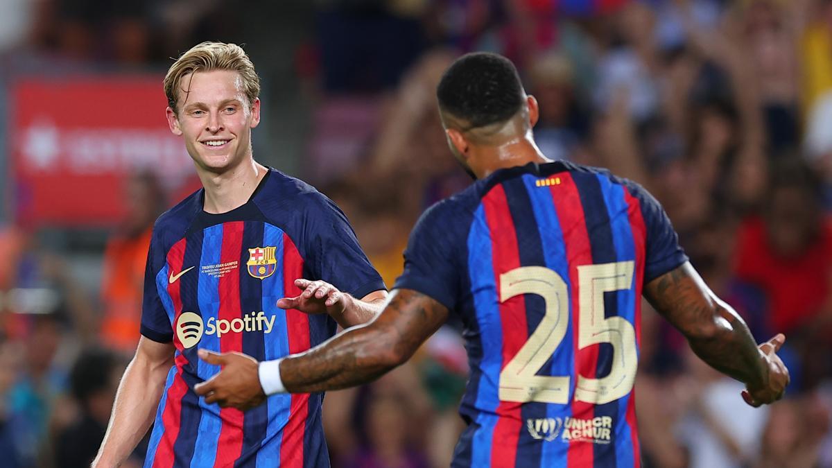 Cádiz - Barcelona : El gol de Frenkie De Jong