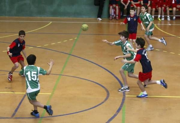 BALONMANO: Maristas-Casablanca (alevín masculino) / Maristas-Balonmano Aragón (infantil) / Maristas-Aragón Santa Isabel (benjamín mixto)