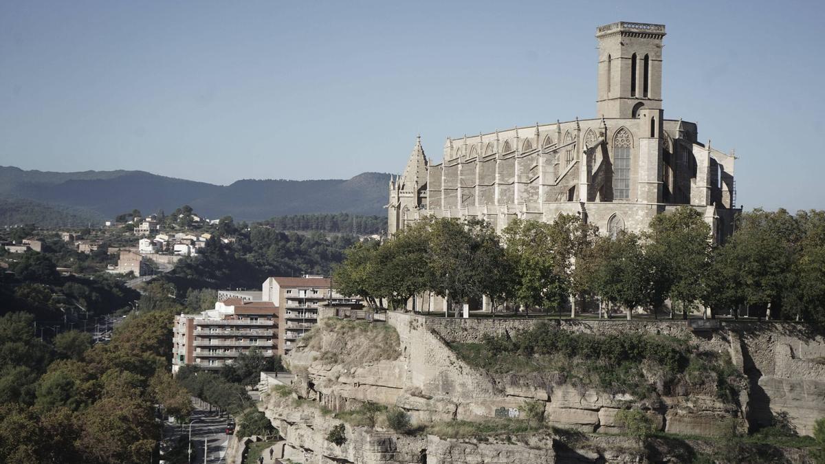 Vistas a la ciudad de Manresa