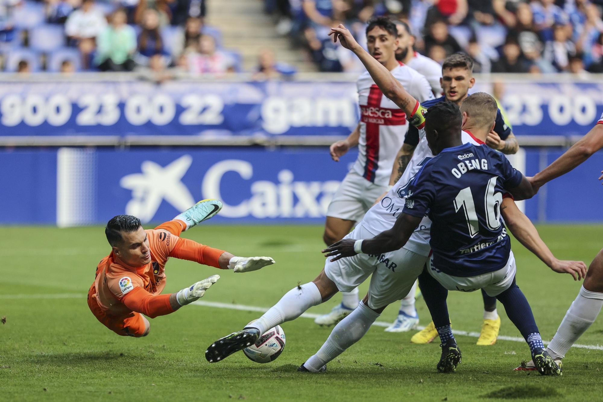 Real Oviedo - Huesca, en imágenes