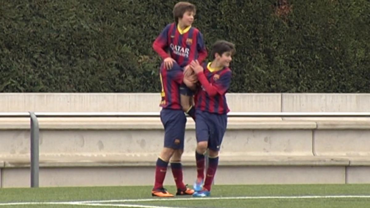 El último gol que marcó Riqui Puig de cabeza con el Barça