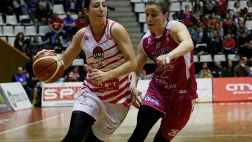 Leo Rodríguez, en l&#039;Uni-Araski de Copa a Fontajau.