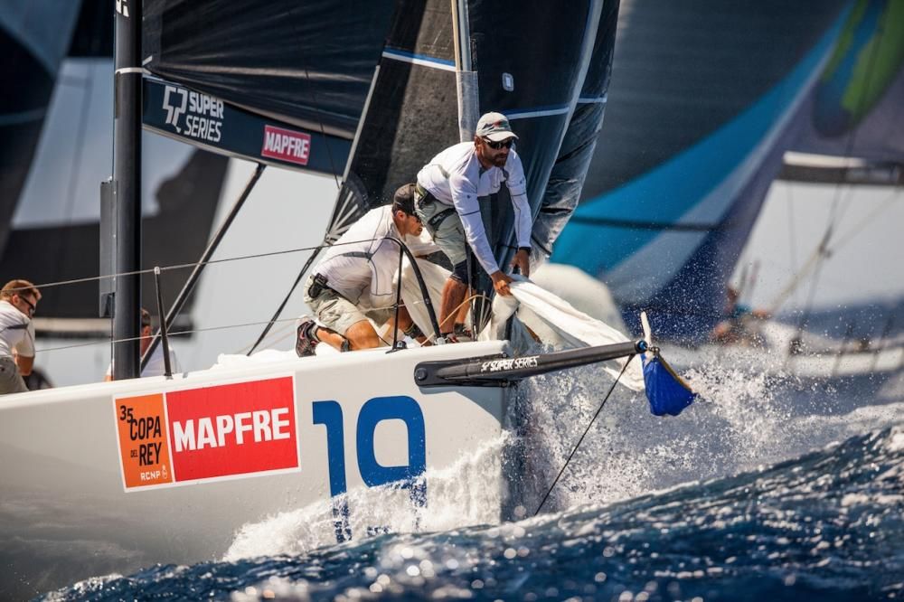 Cuarto día de la Copa del Rey de vela