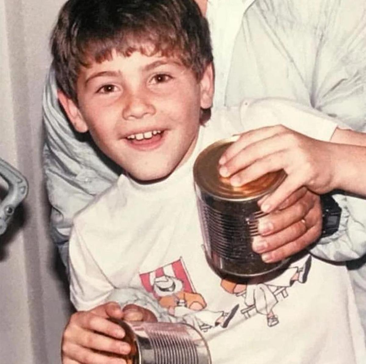 Iker Casillas de pequeño