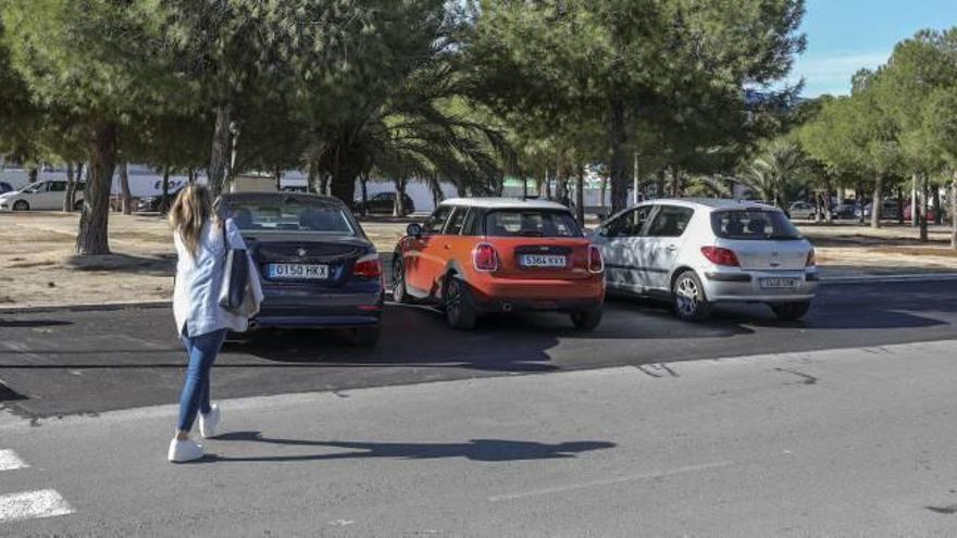 Nuevas plazas en batería en el Bulevar. FOTO: ANTONIO AMORÓS