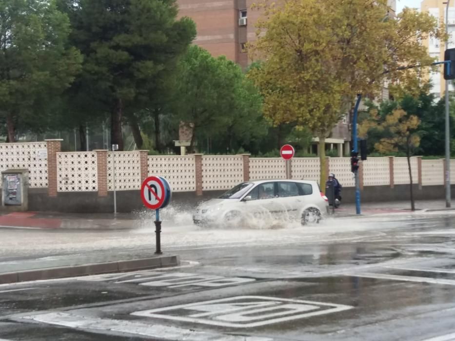 Tromba de agua en Alicante