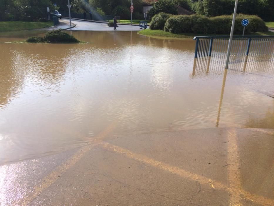 Inundaciones en Gijón