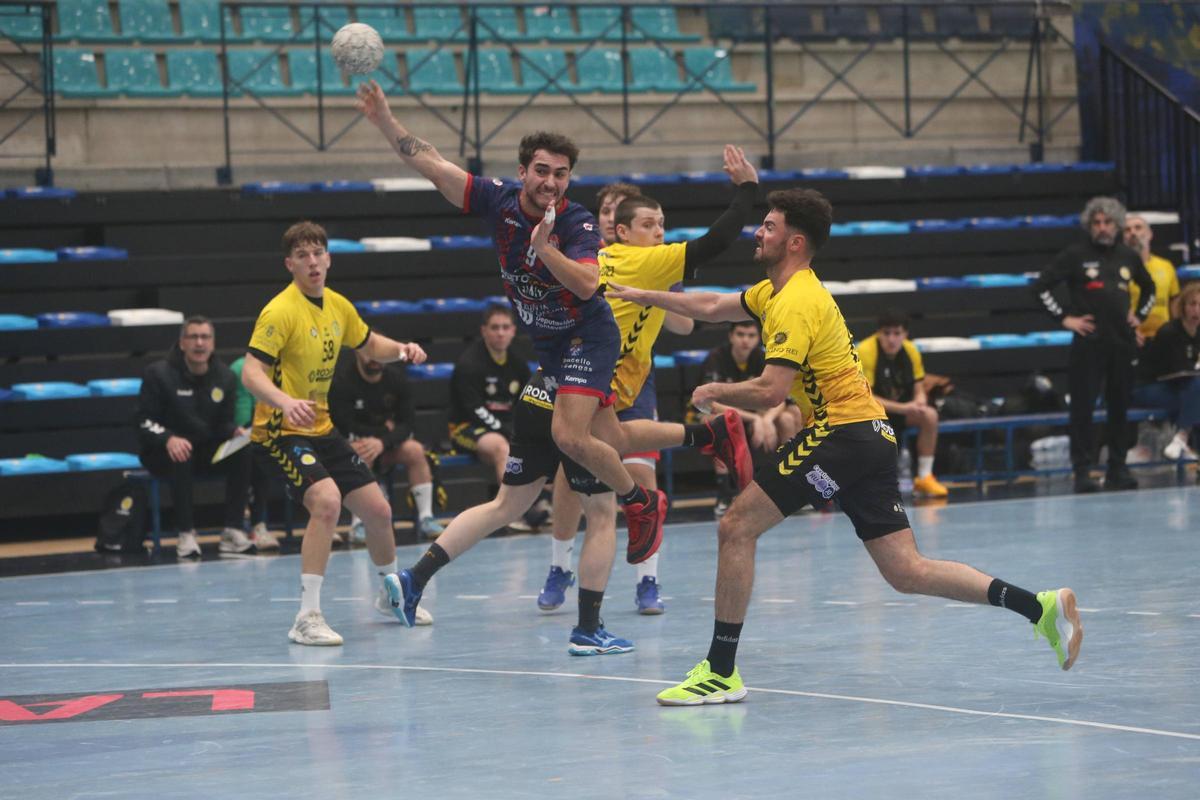 Iago Fonseca en una acción de un encuentro anterior.