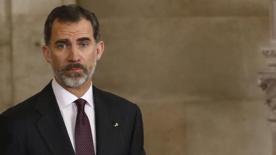 Felipe VI en uno de sus últimos actos.