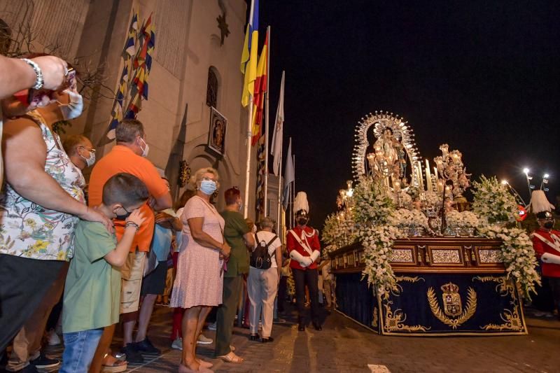 Primera procesión virgen de La Luz tras la pandemia