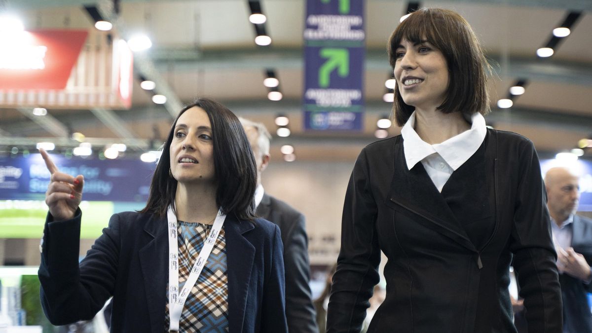 Rebeca Torró y Diana Morant, en un acto en 2023.