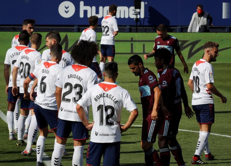 Las mejores imágenes del Osasuna - Celta. // Eduardo Sanz Nieto (LOF) | Villar López (EFE)