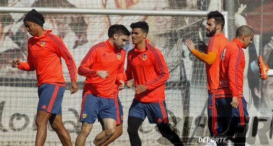 Entrenamiento del Valencia CF