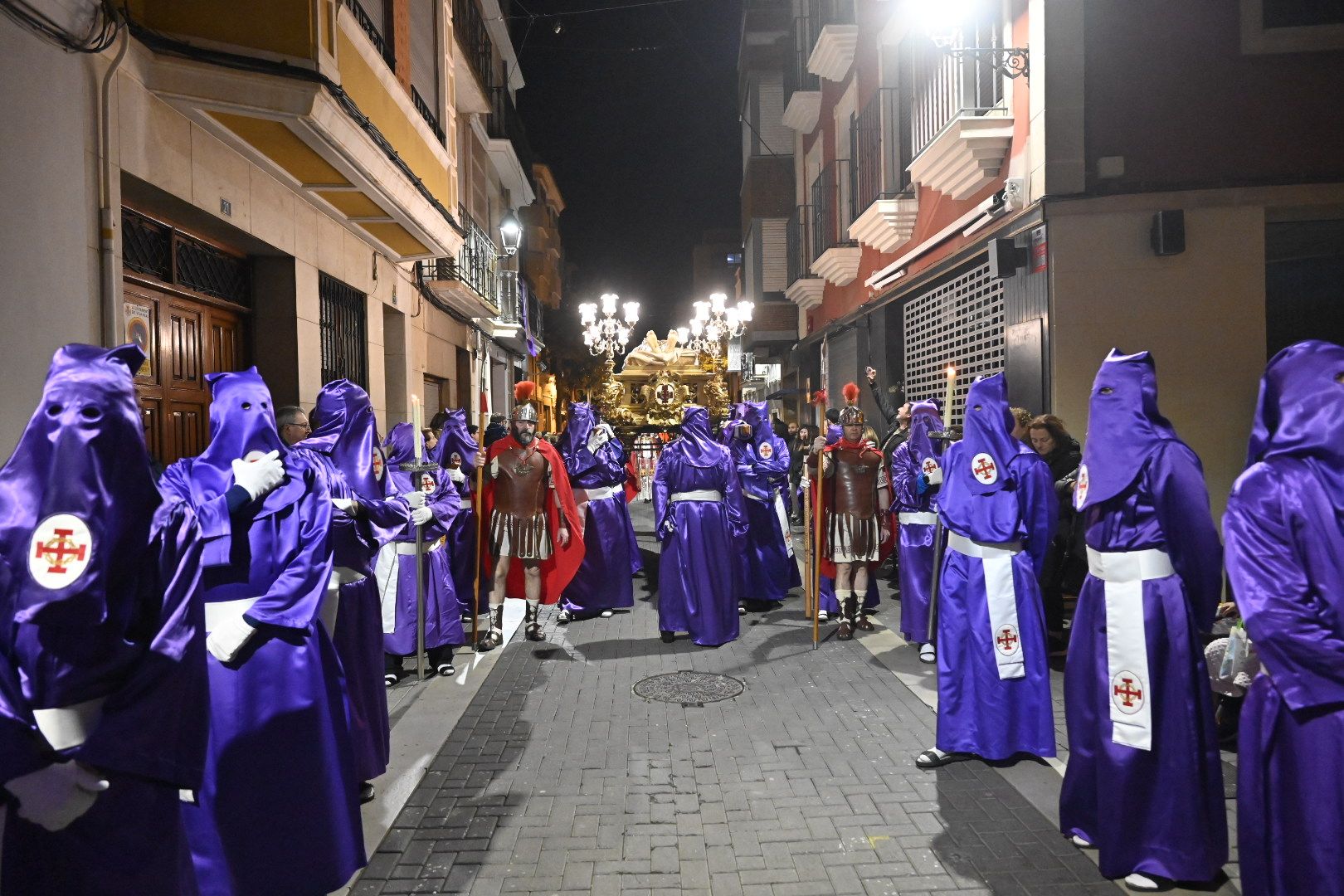 Las imágenes de la procesión del Santo Entierro en Vila-real