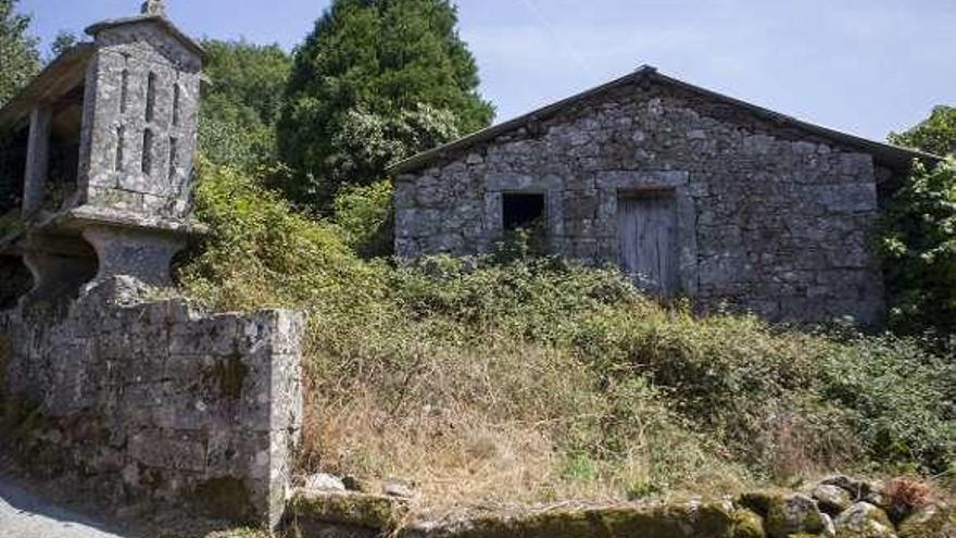 La casa deshabitada en Dozón. // Bernabé/Ana Agra