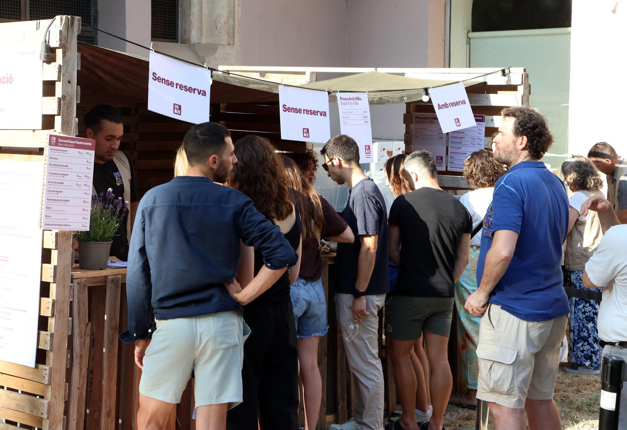 Fira ViBa de Manresa, al pati del Casino