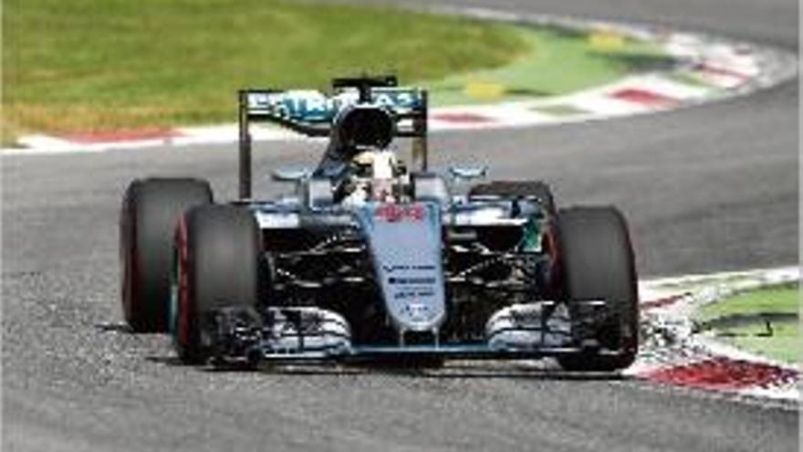 Lewis Hamilton va aconseguir la &quot;pole&quot; número 56 de la seva carrera.