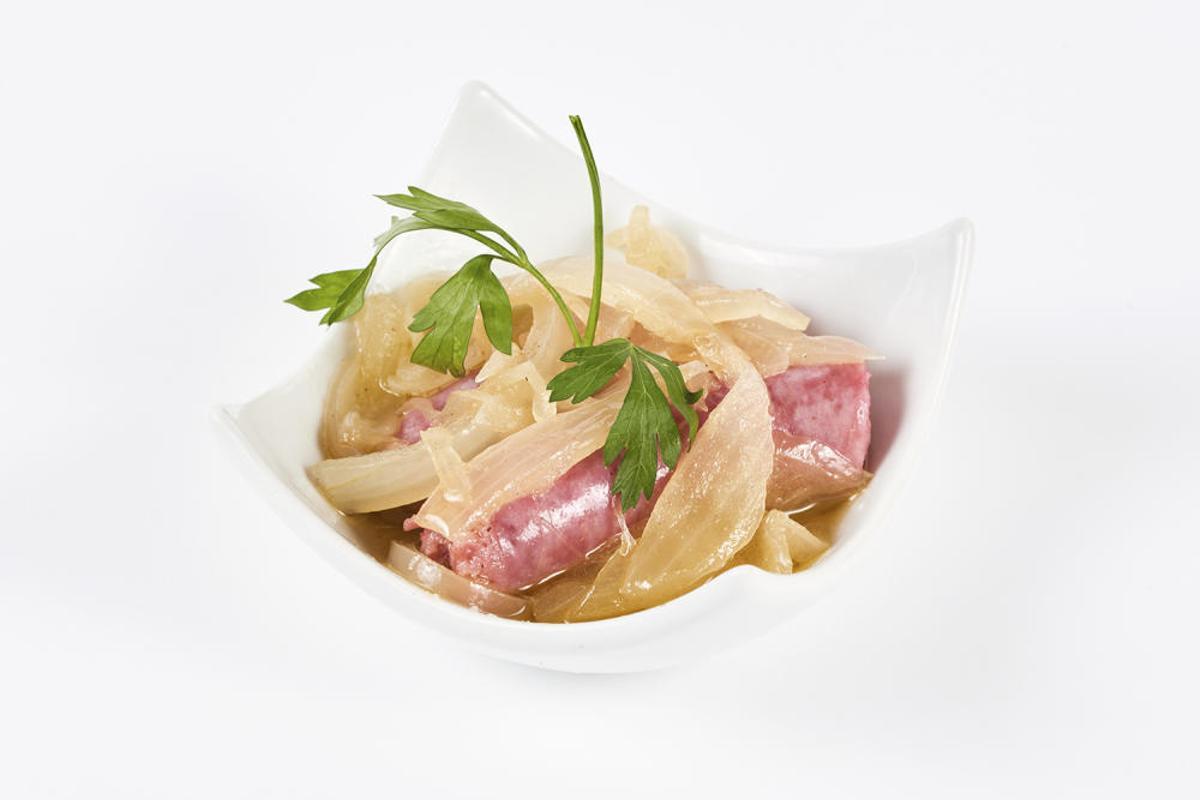 La Taberna del Obispo - Salchichas guisadas