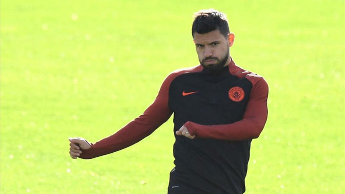 El Kun Agüero no será ttitular en el Camp Nou