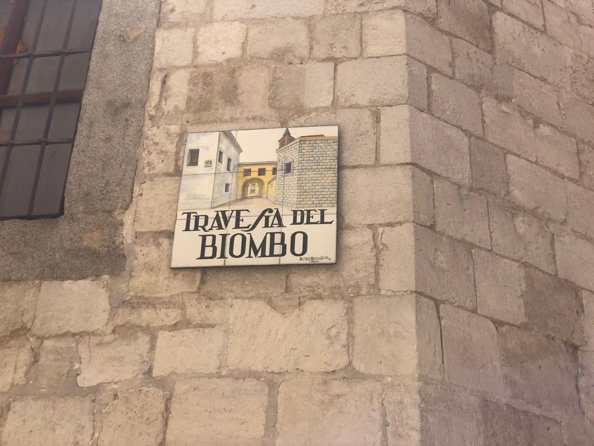 Cartel de la Travesía del Biombo.