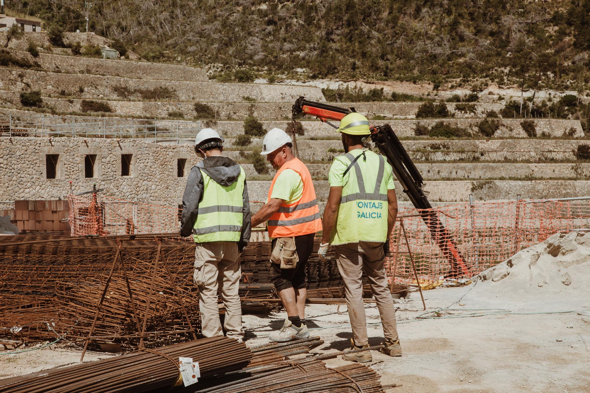 Visita a las obras de Son Bunyola