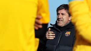Roda de premsa del tècnic blaugrana abans del partit de Copa contra el Màlaga.