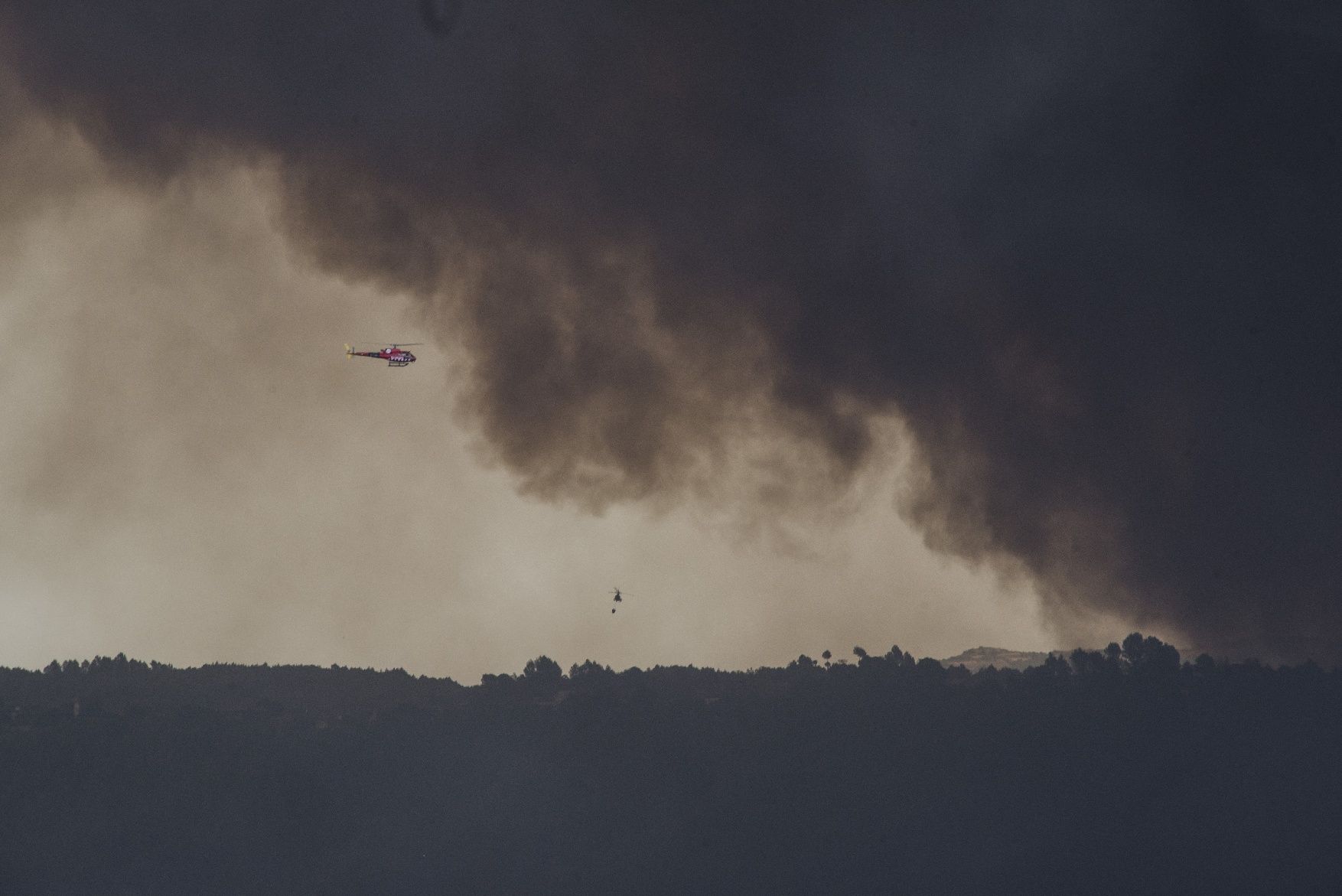 Incendi al Pont de Vilomara