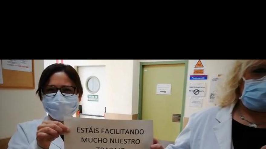 El personal sanitario de Cullera agradece la colaboración ciudadana