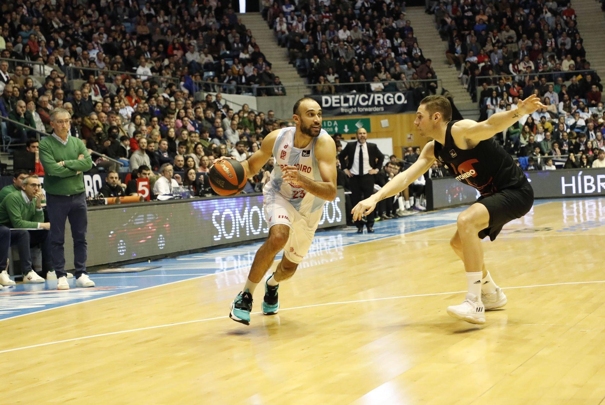 El Obradoiro cae ante el líder de la ACB: Obradoiro 78 - 84 Real Madrid