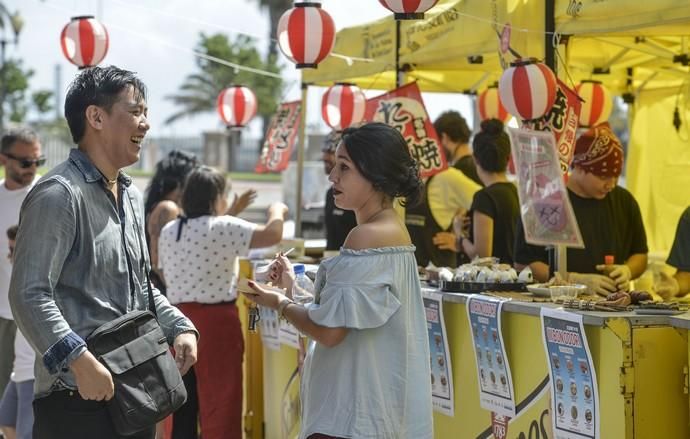 30/09/2017 LAS PALMAS DE GRAN CANARIA. Festival Japonés Bondori, con comida típica, actuaciones folclórica, juegos tradicionales, y exposición venta de artesanía. FOTO: J. PÉREZ CURBELO