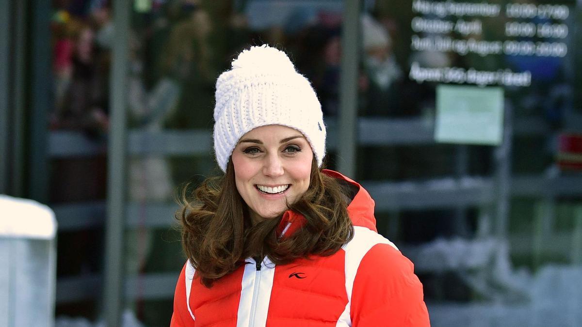 Kate Middleton en los saltos de esquí de Oslo