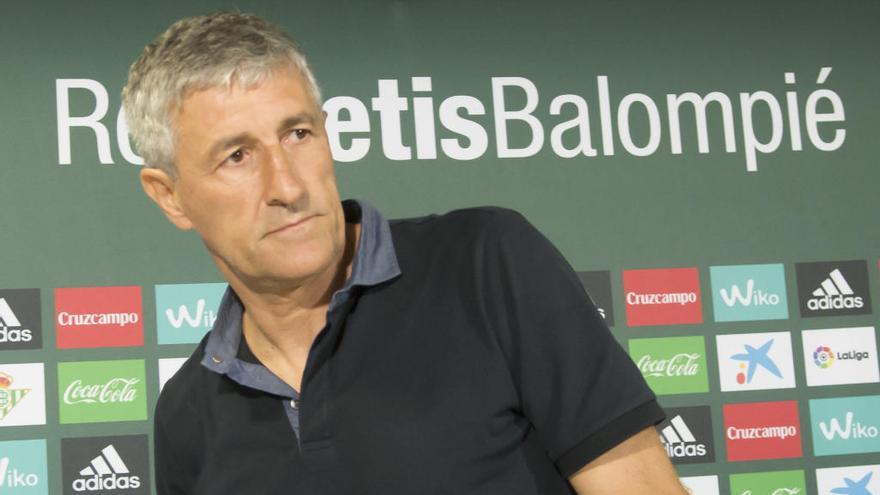 Quique Setién, nuevo entrenador del Betis.